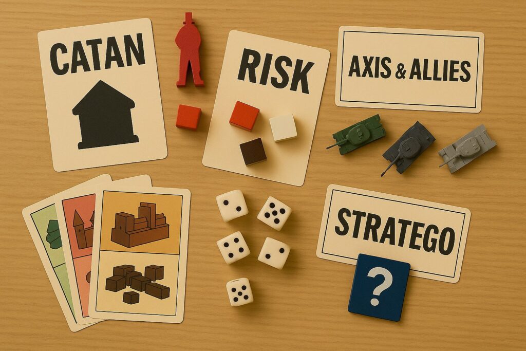 strategispil - Spilregelbogen